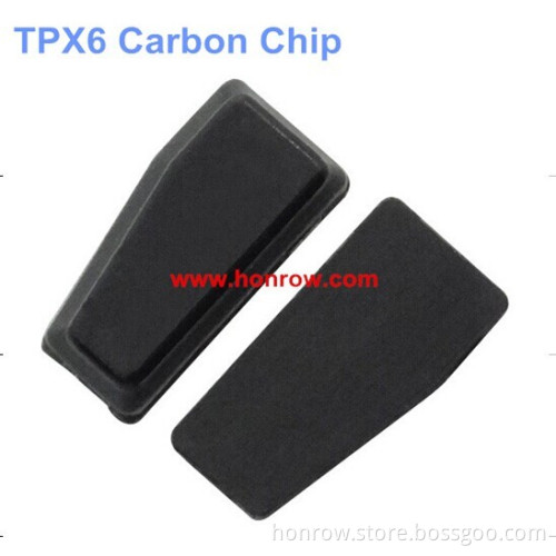 TPX6 carbon Chip includes the TPX1 4C TEXAS and TPX2 4D CRYPTO function